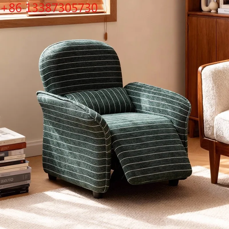 

Кресло-софа в средневековом стиле с декором в виде цветочных бутонов, для гостиной, одноместное, с функцией раскладывания и возможностью сна.