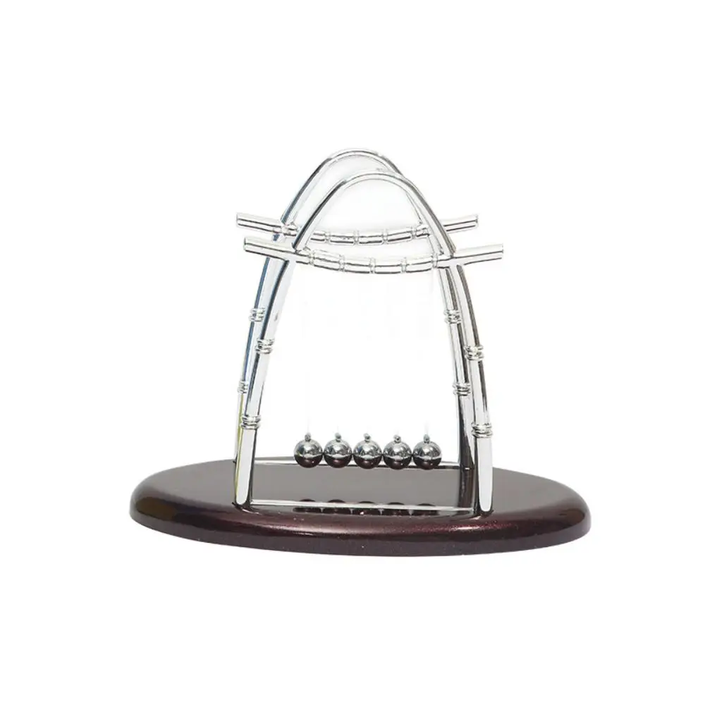 Pendule de Science physique, décor de berceau, mouvement perpétuel, décoration de la maison, boule de pendule en métal, développement éducatif amusant