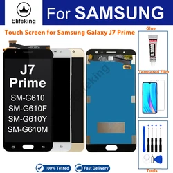 5.5'' LCD For Samsung Galaxy J7 Prime G610 G610F SM-G610Y/DS Display Touch Screen Digitizer Assembly with Free Tools Glass