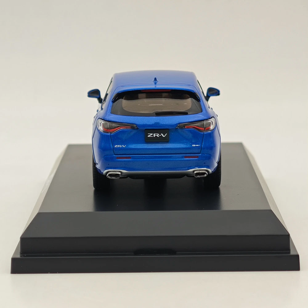 Hobby Japan 1/43 ZR-V e:HEV Premium Crystal Blue (M) HJ 431005 PBL Diecast Modellen Auto Miniatuur Beperkte Collectie Auto Speelgoed Cadeau