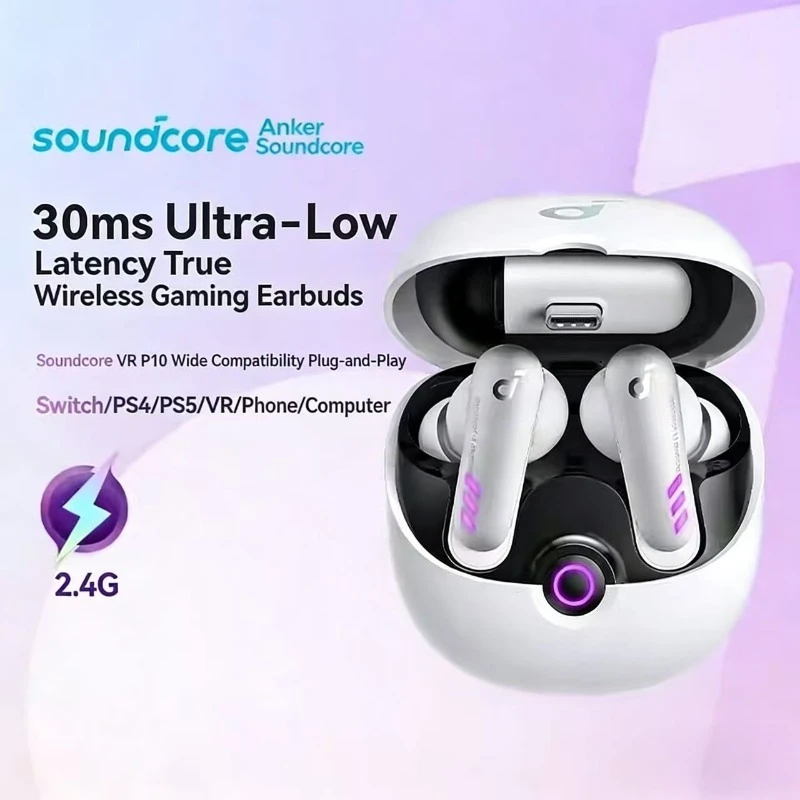 

ANKER Soundcore VR P10 Low Latency Wireless Bluetooth Earphones Switch Gaming and Esports Earphones Gaming Headset