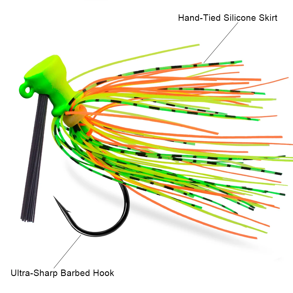 Jig Head PROBEROS para lubina – Labio inferior anti-enredos - imagen 3