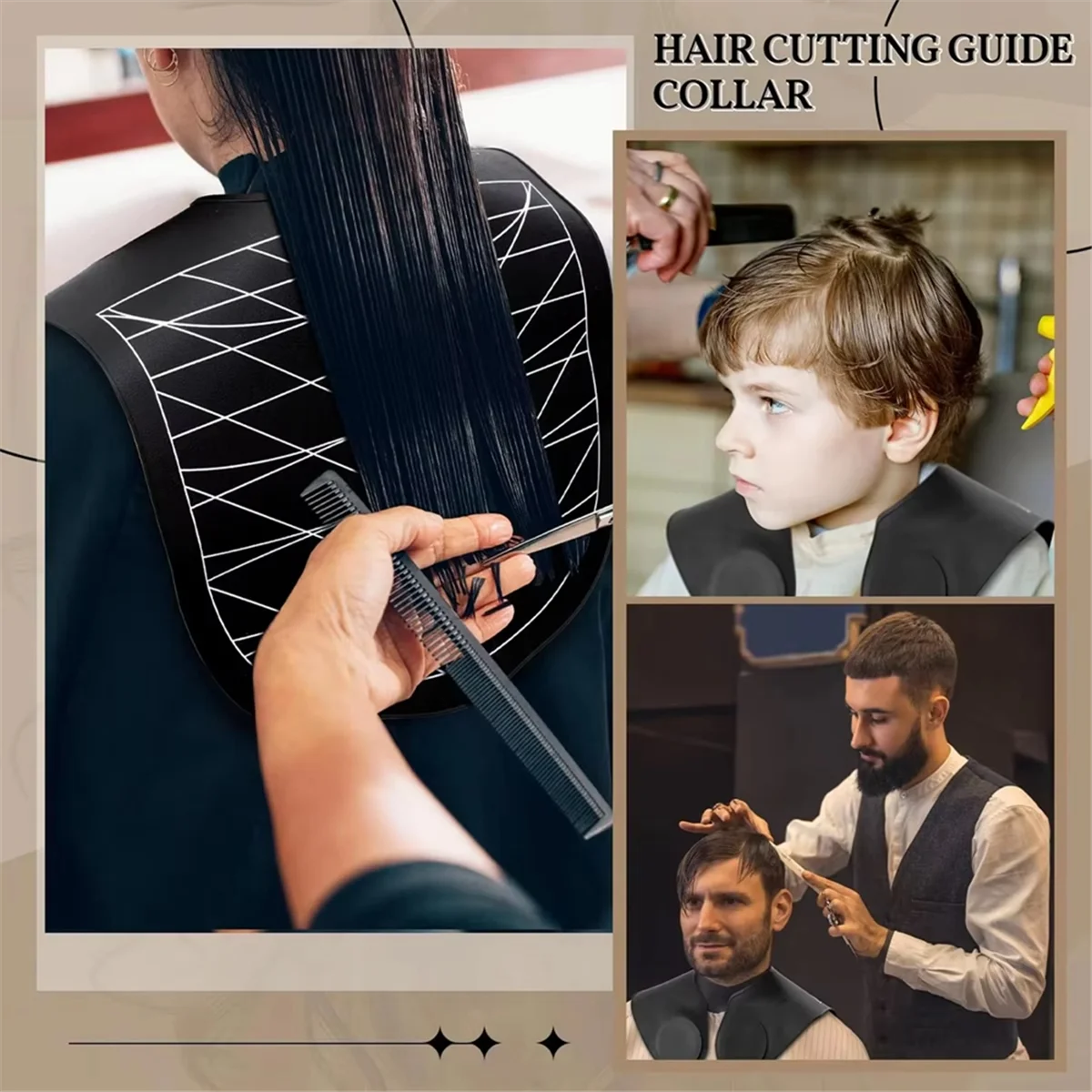 BAADE صالون تصفيف الشعر كيب مقاوم للماء الحلاق تلوين الشعر المئزر صبغة شعر شال المهنية صالون الحلاقة تصفيف الرأس أدوات