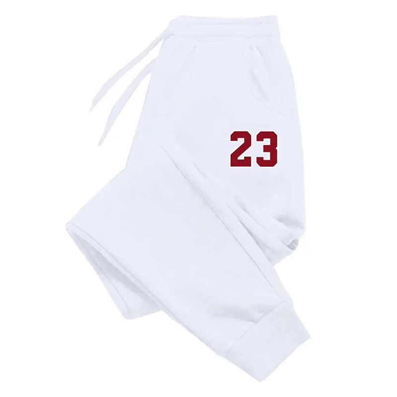 سراويل غير رسمية مطبوعة للرجال سراويل الركض الخارجية للخريف والشتاء سراويل رياضية ناعمة مريحة جديدة للرجال والنساء