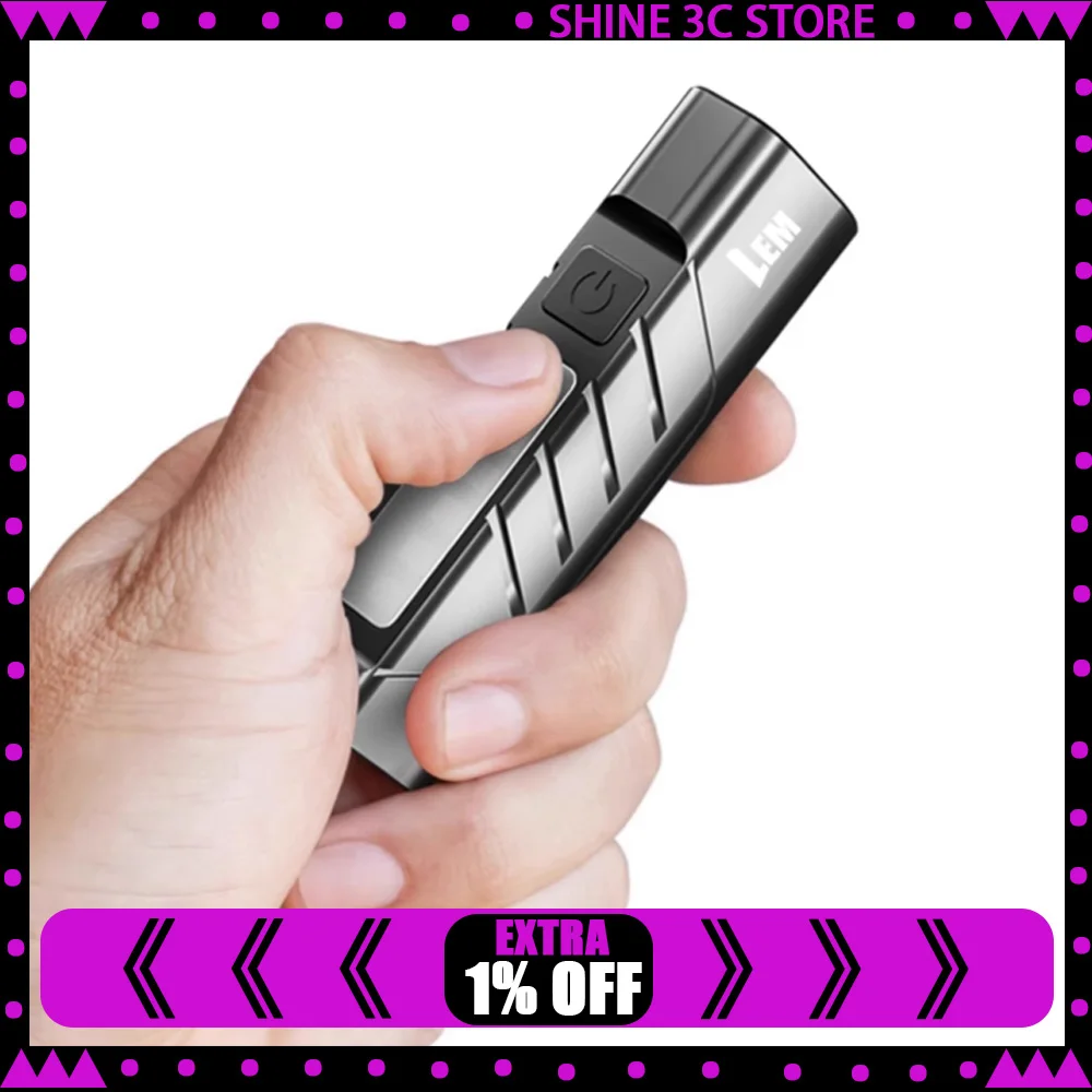 

LEM M55/M56 уличный фонарик портативный сильный свет фонарик для кемпинга дальний перезаряжаемый 600LM/1000LM магнитный фонарик