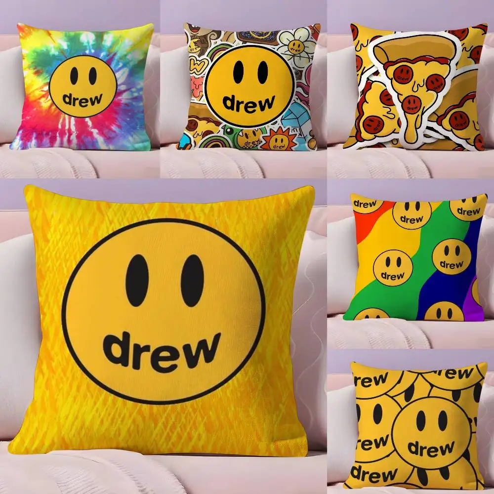 

Fashion D-Drew H-Hous Pillow Case Ultra Soft Skin Friendly Fabric Cloud Like Comfort & Concealed Zipper