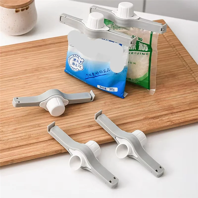 ABKS-Screw Cap Sealing Clip Seasoning Bag Milk Powder Salt Bag Sealing Clip Snack Food Preservation Clip Kitchen Accessories