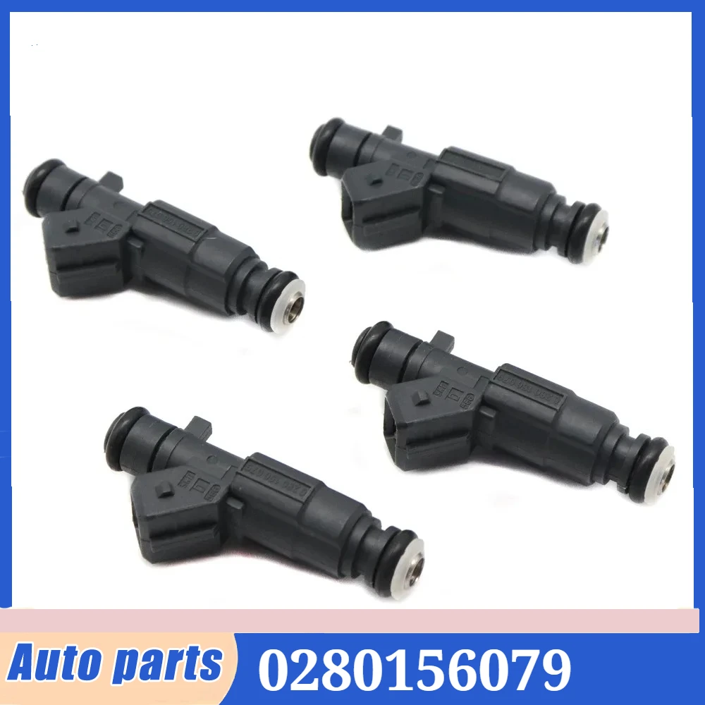 New 0280156079 Car Fuel Injectors Nozzle 4pcsfor Ferrari 612 Scaglietti MG ZT Rover 75 5.7 1.8 T 0 280 156 079