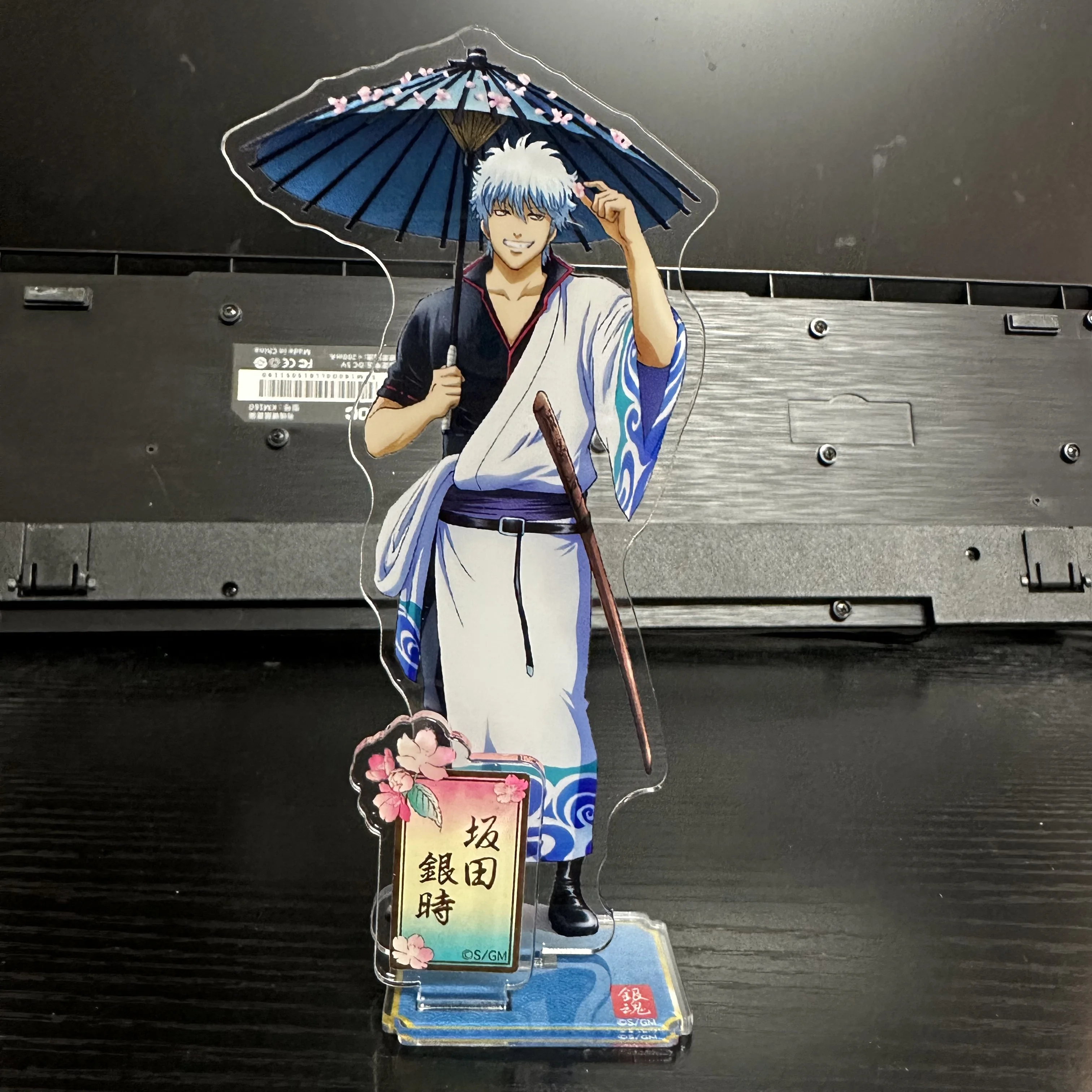 Japan Anime GINTAMA Figures Sakata Gintoki Acrylic Stands Kondou Isao Hijikata Toushirou Character Model Fans Christmas Gifts