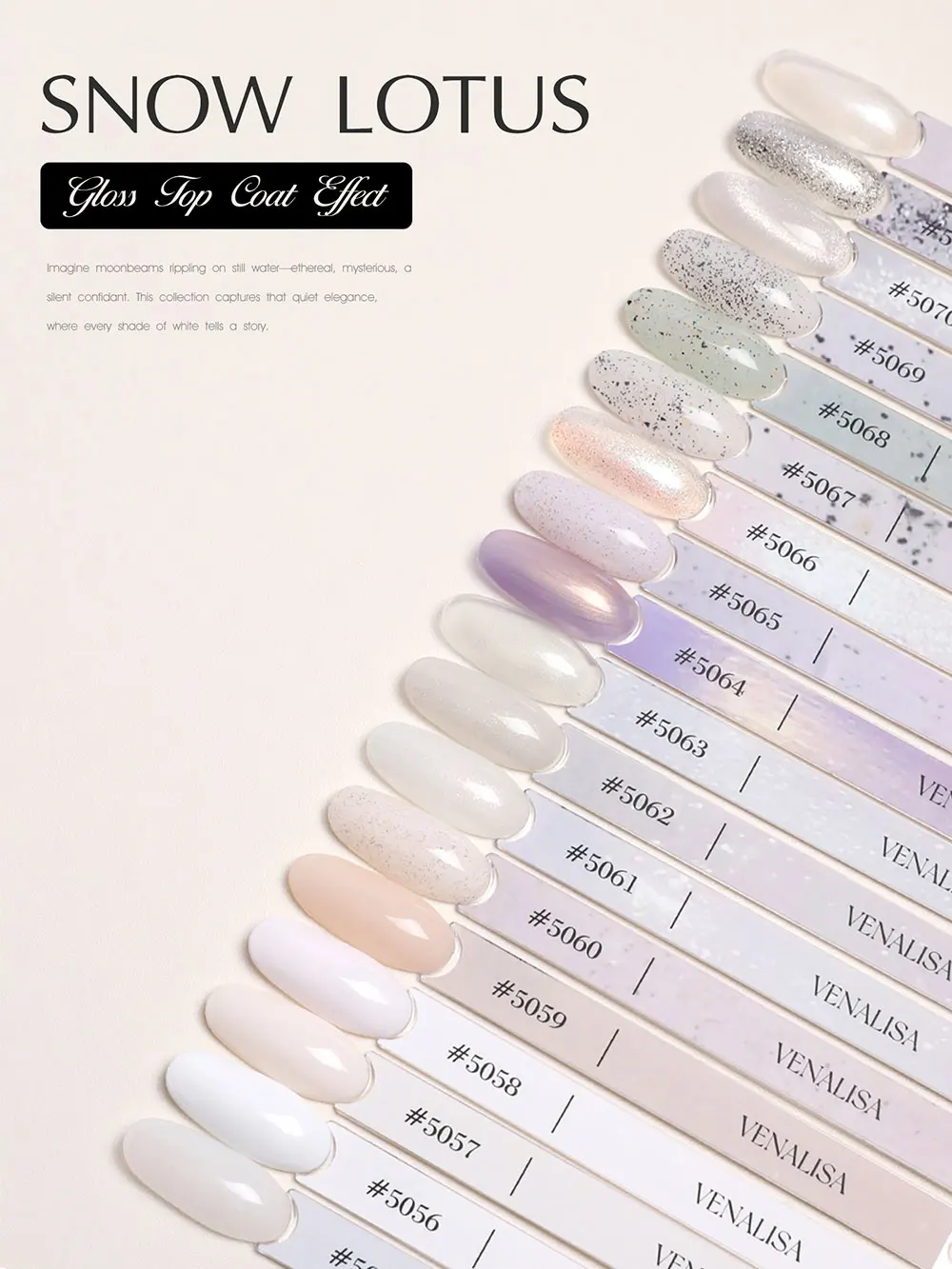 Venalisa Gel-Nagellack, 10 ml, Hema TPO-frei, Lila, Gold, Glitzer, Shinning, Soak Off, UV-LED-Gel, Nagelkunst, Gel-Lack, Nagelkunst – Detail 3