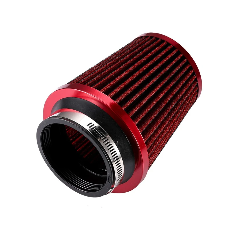 

76MM Universal Cold Air Filter Induction Car Intake Pipe Hose Modification Kit