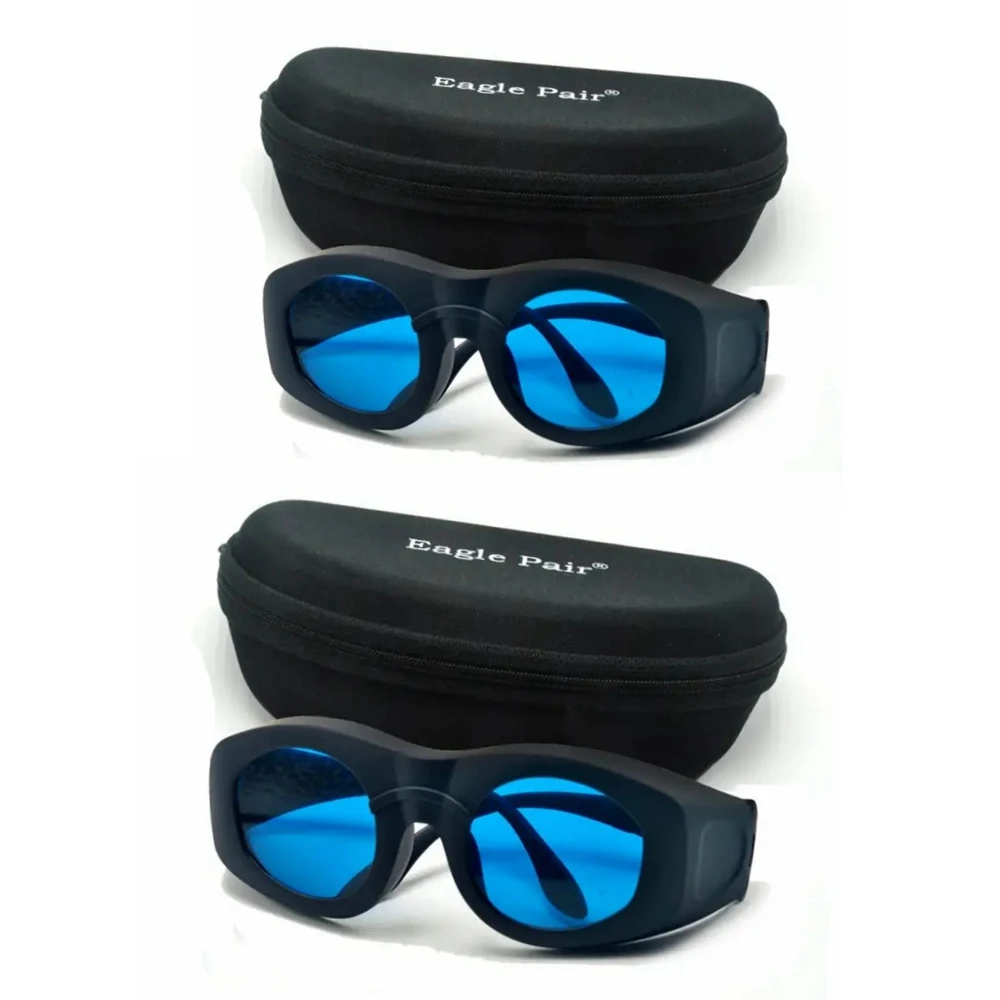 

2pairs Infrare Laser Safety Glasses 600nm-1100nm 808nm 980nm 1064nm Eye Protective Glasses OD 6+ EP-14-4 Protective Goggles CE