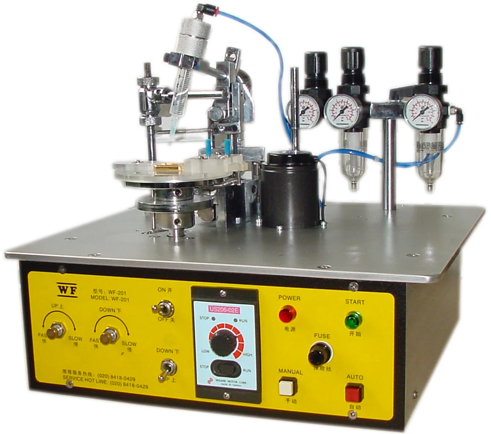 WF-201A Automatische lijmmachine voor horlogekasten en brillen Chinese productie 220V 1 jaar garantie