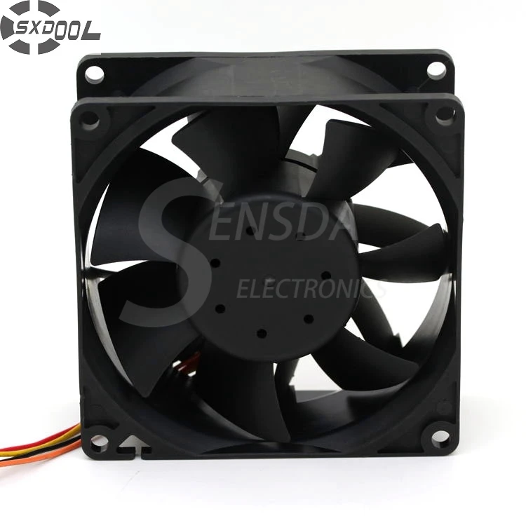 

SXDOOL cooling fan 90mm CHD9212EB-AH (E) 9038 9238 90mm 9cm 12V 1.30A violent fan PWM server axial cooling cooler blower