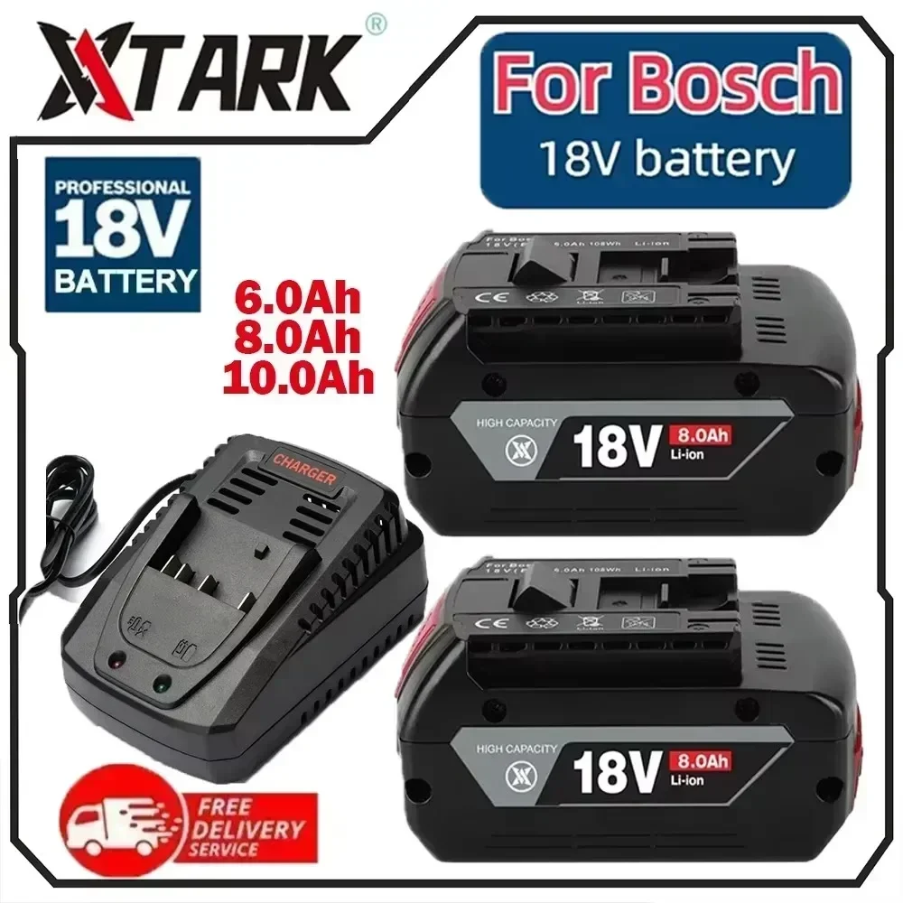 Nuevo Original para Bosch 18V 10000mAh sistema profesional herramienta inalámbrica BAT609 BAT618 GBA18V 21700 batería 18V batería de repuesto