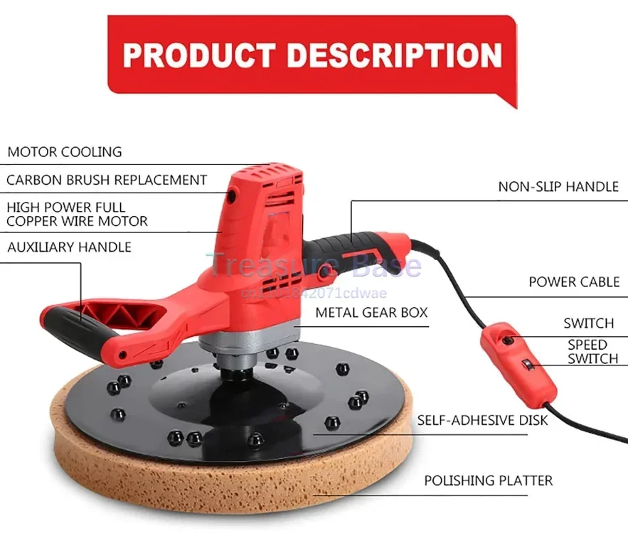 مطحنة أرضية داخلية أوتوماتيكية من تيرازو، آلة تقديم الوقود الخرسانية الفعالة لتلميع حالة جديدة #5