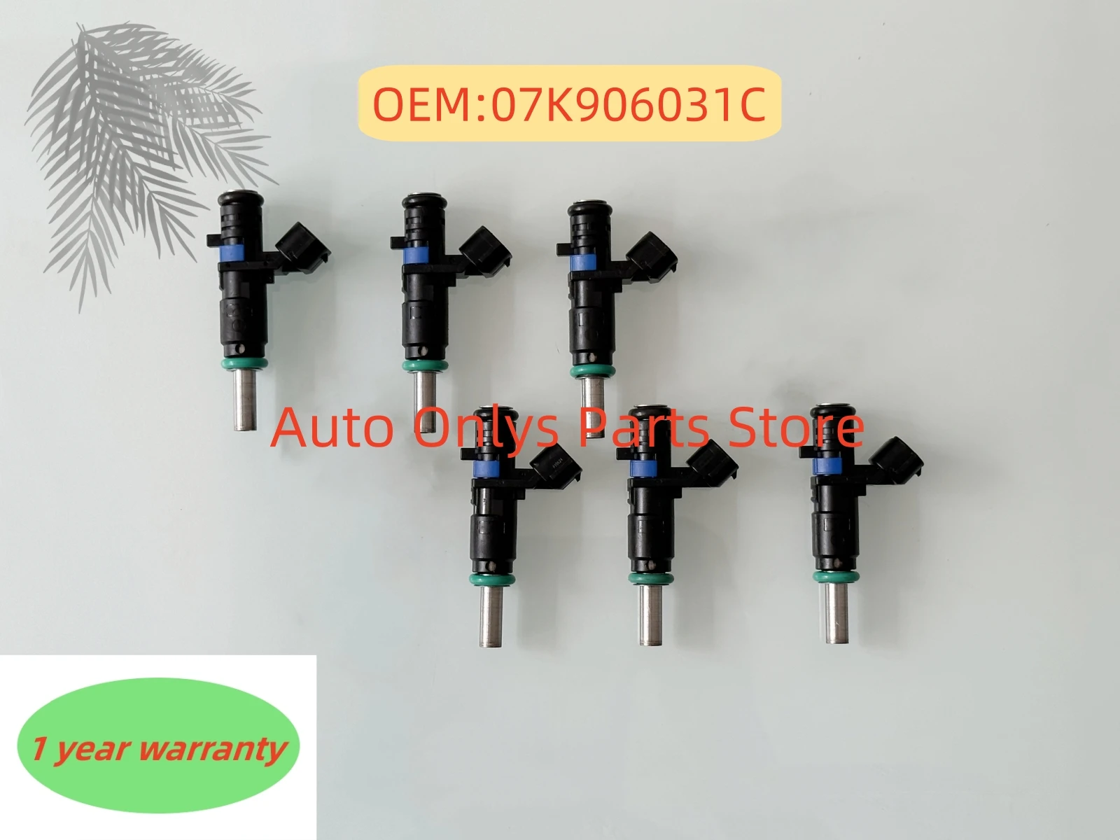 

6PCS Car Fuel Injectors High quality 07K906031C New For - Beetle Golf Jetta Passat Rabbit 2.5L 2007-2014 FJ1067 car accessories