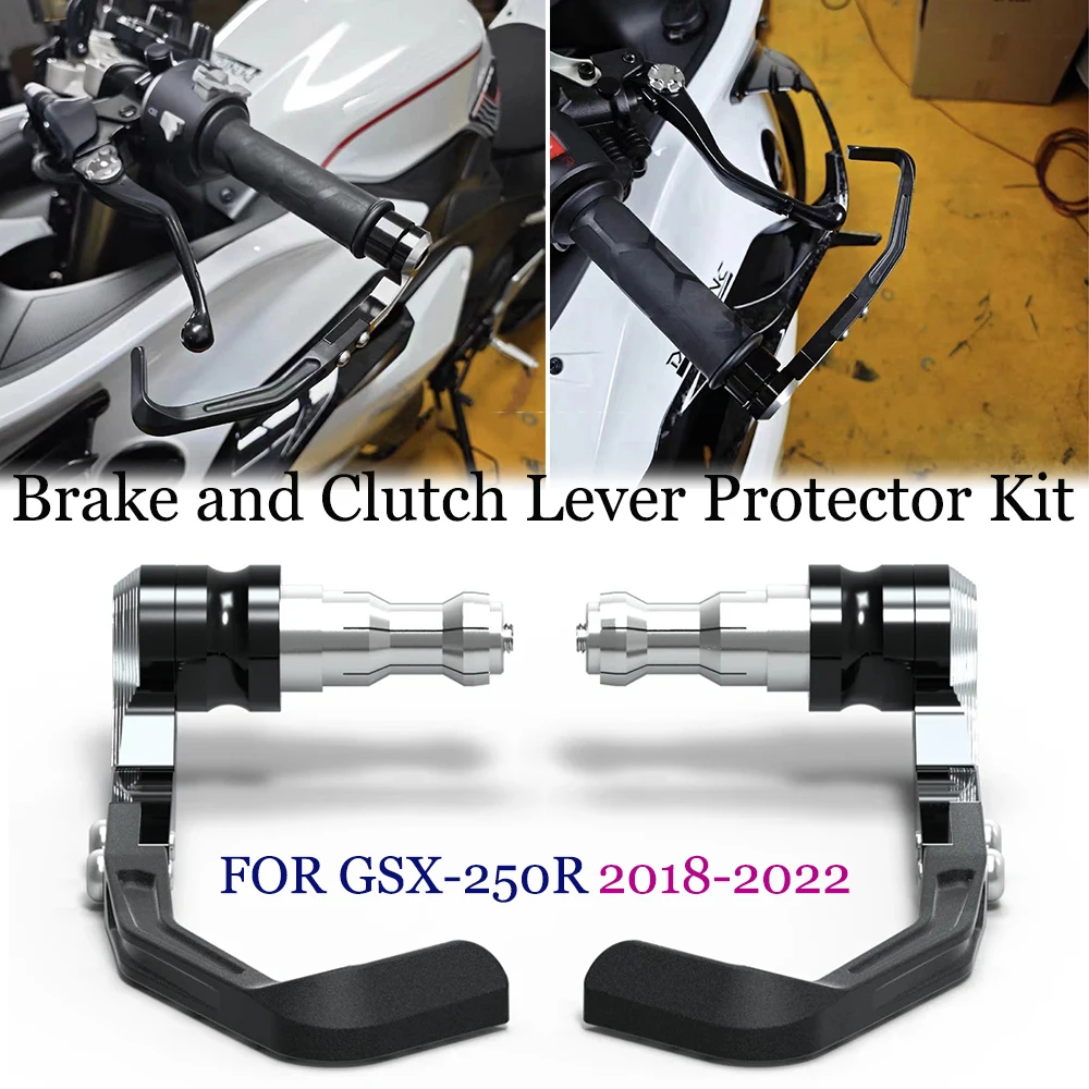 

Motorcycle Brake and Clutch Lever Protector For Suzuki GSX250R GSX-250R 2018-2022 Drop Protection Kit