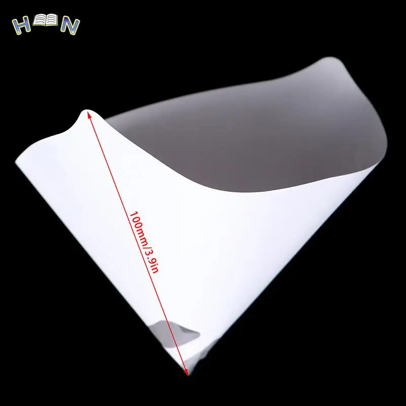 50Pcs 3D Printer Paper Filter LCD Photocuring Consumables UV Resin Accessories Thicker Paper Funnel