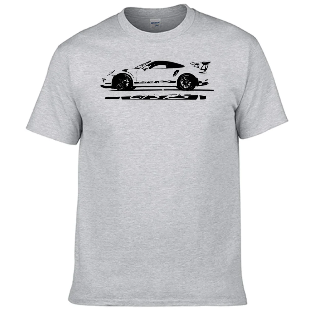 T shirt RS-Porsche T Shirt 100% Cotton Short Sleeve Tops Sales N04