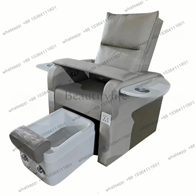 

Nail salon foot bath electric sofa spa foot recliner manicure foot soaking rotatable SPA chair