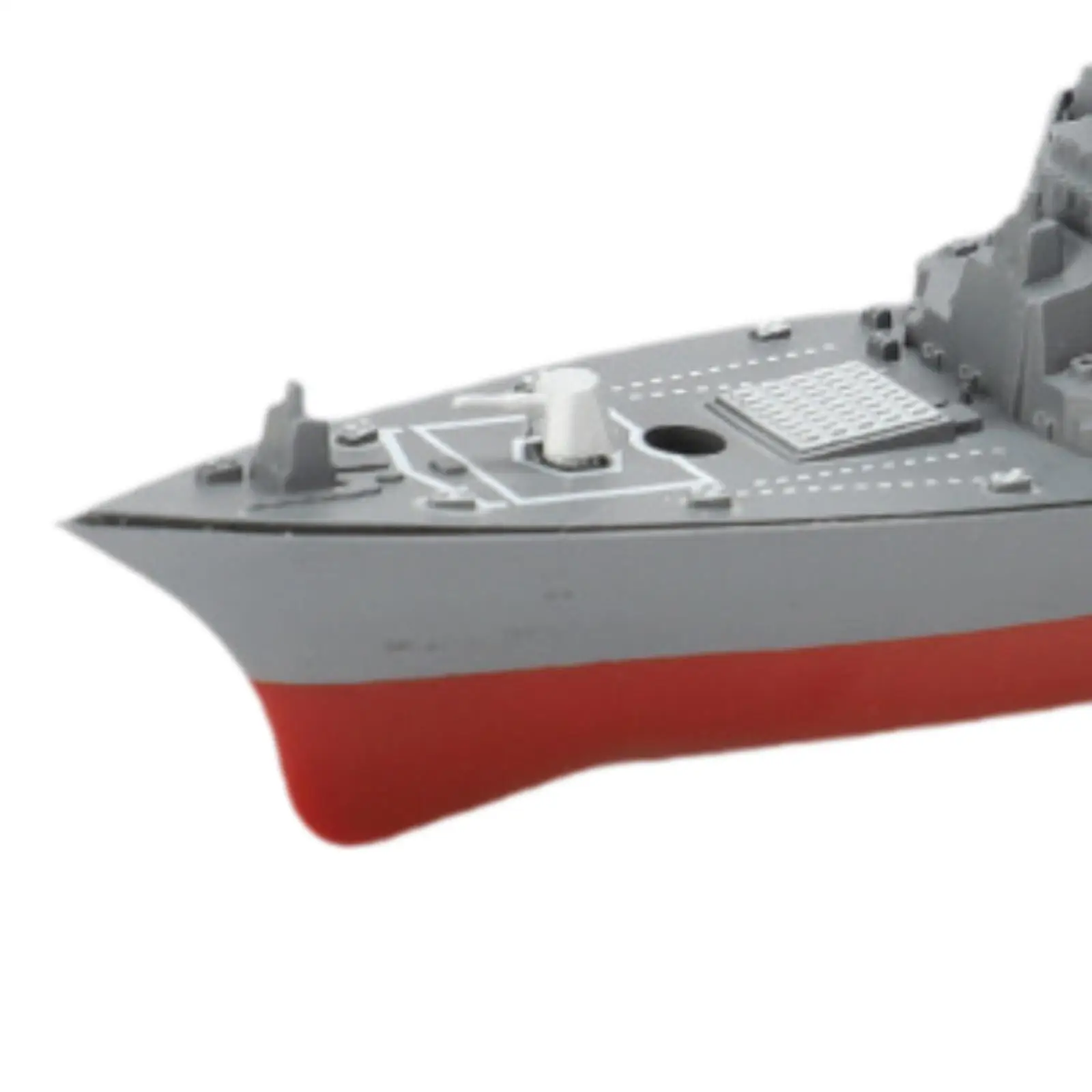 

RC Boat Strong Power with Night Light Display for Boys Kids Gift Battleship Toys Simulation Warship Model Remote Control Ship