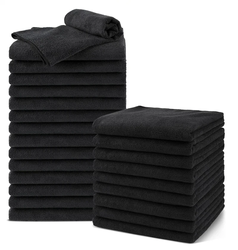 5/2 Stück Mikrofaser-Salonhandtücher, große Salonhandtücher, Spa-Badewanne, Haartrocknungstuch für Friseur, Mikrofaser-Haartuch – Detail 9