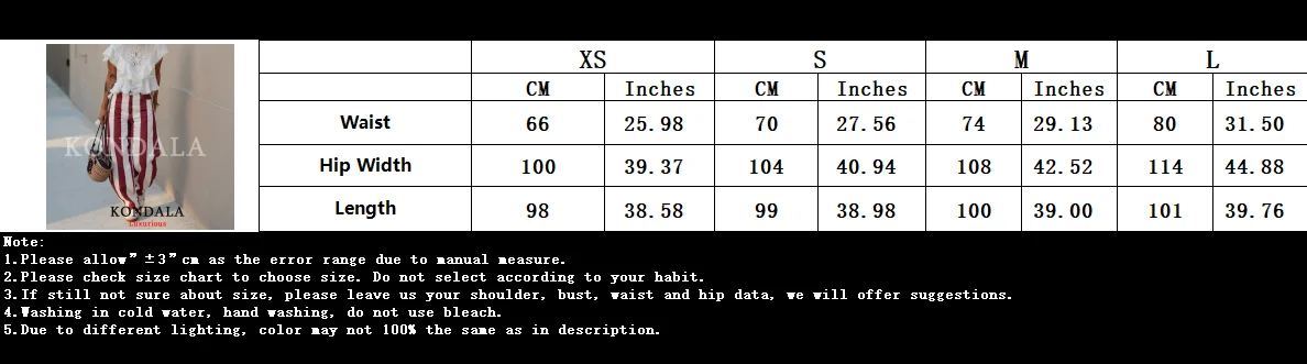 KONDALA Vintage Chic Rote Streifen Loose Fit Lange Hose Boho Elegante Damen Weite Hose Mode 2026 Herbst Lässige Damenhose – Detail 1