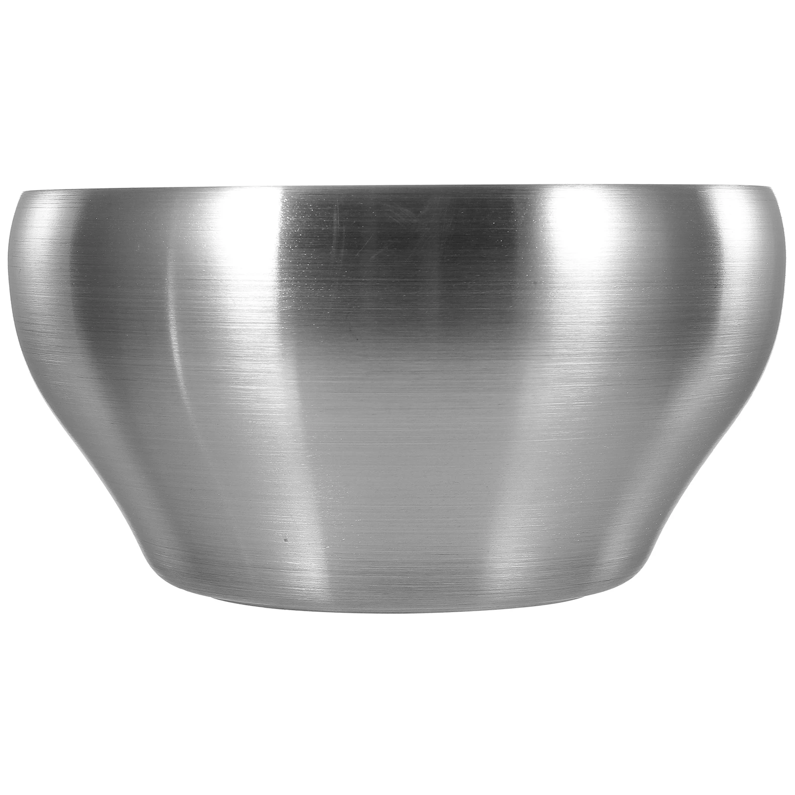 

Anti- Bowl Soup Bowls Stainless Steel Noodle Food Serving Ice Cream Mixing