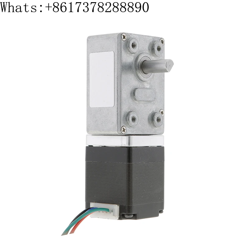 

32-28 Worm reduction stepper motor self-locking 28 right angle reduction motor NEMA11 worm gear reduction box