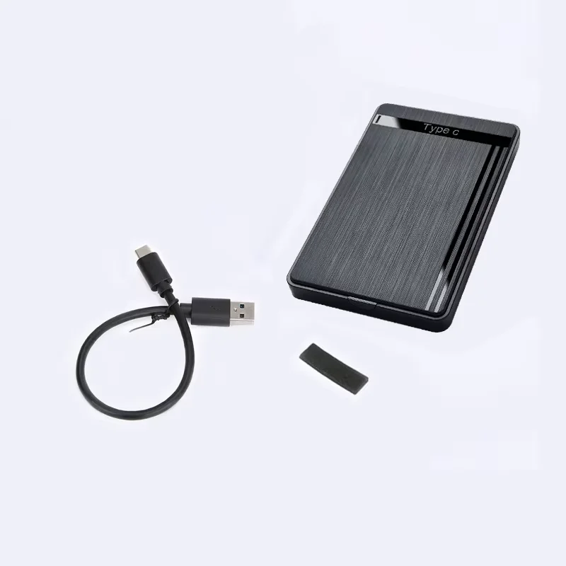 حافظة قرص صلب خارجي SSD مقاس 2.5 بوصة منفذ تسلسلي SATA بدون أدوات Micro USB 3.1 واجهة تخزين متنقل ميكانيكي للحالة الصلبة