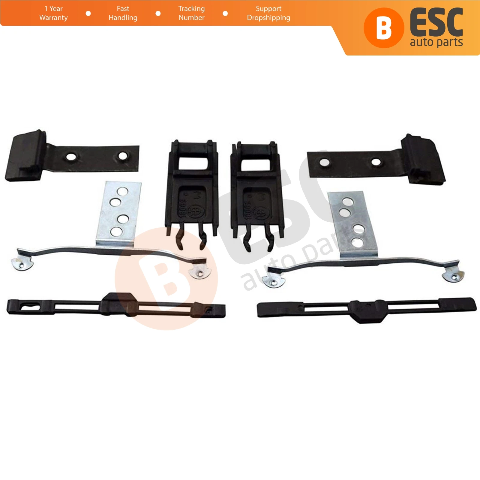 ESC Auto Parts ESR508 8 Parts Sunroof Repair Set for BMW E46 2003-2006: 54137134516 Fast Shipment Free Shipment Ship From Turkey