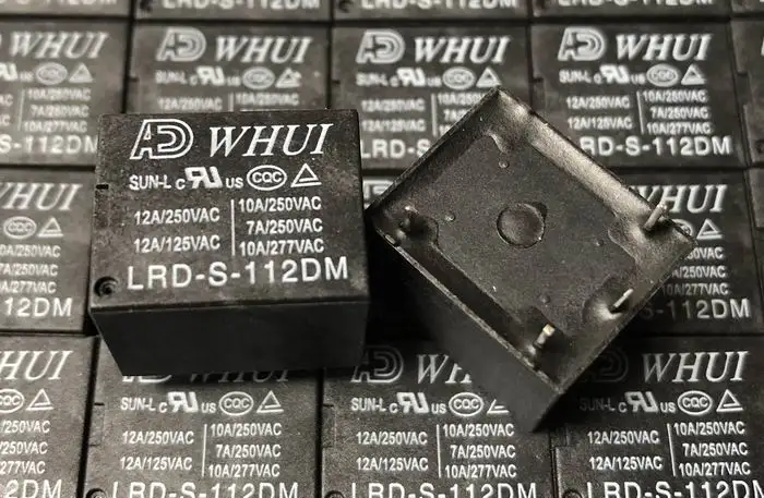20 Relés WHUI Originales Nuevos LRD-S-105DM LRD-S-106DM LRD-S-112DM LRD-S-124DM LRD-S-105DMF LRD-S-112DMF 4PIN 5V 6V 12V 24V