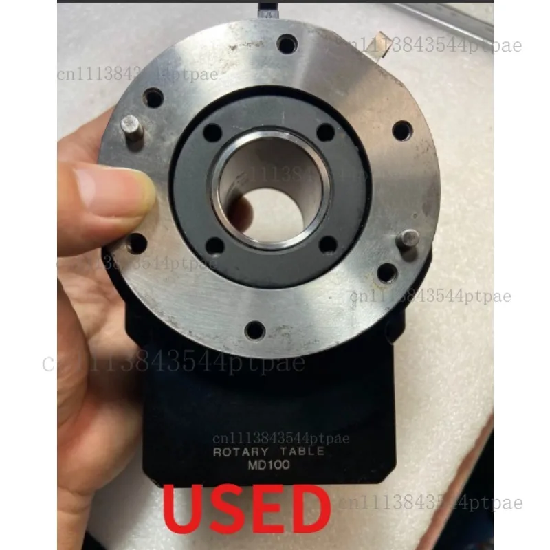 Kd100‑8‑y3 Hollow Rotary Platform Ratio 8‑1 Hollow Bore 29mm Motor Flange 50×50mm Rotary Actuator (actual Picture Taken)