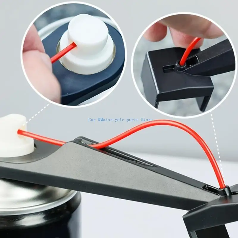 

Y9UC Plastic Motorcycle Chain Oiling Tool Chain Lubricator Tool for Easy Maintenance