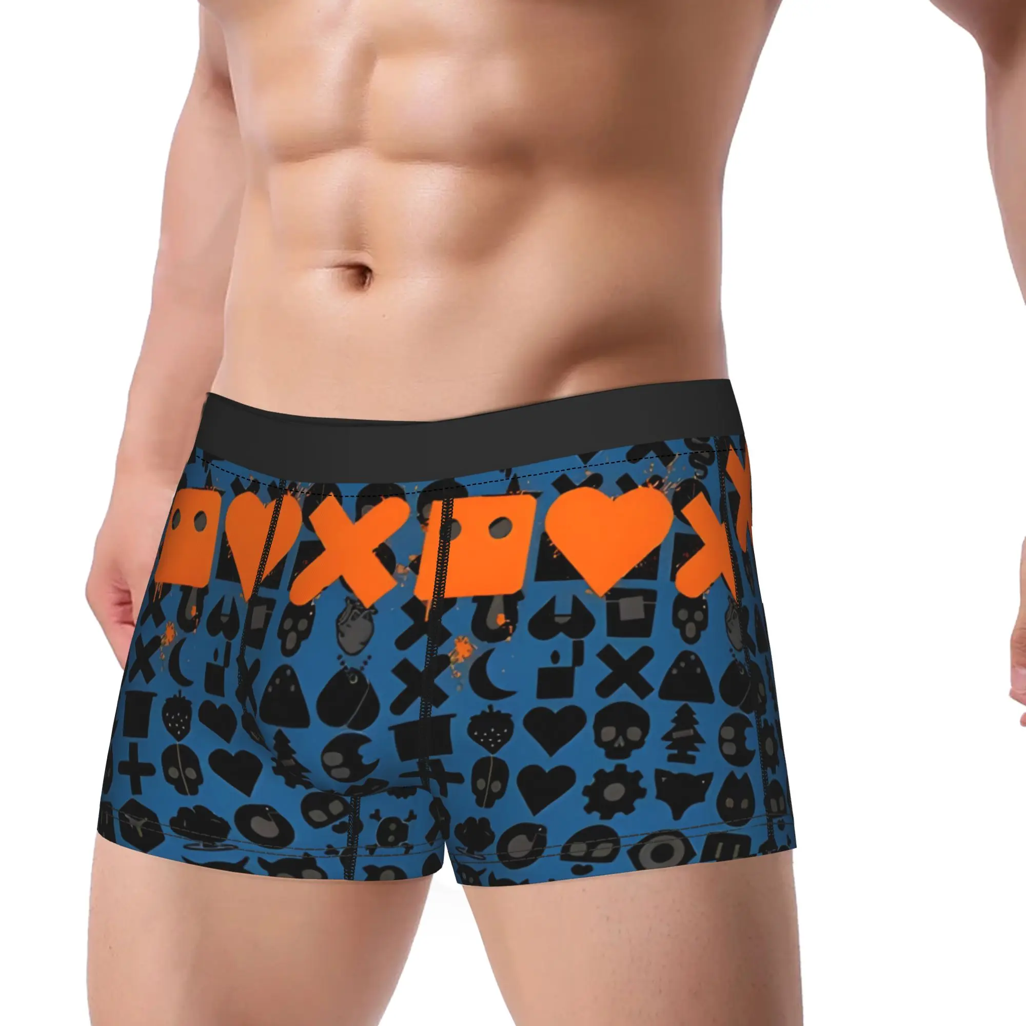 lLove Death Robots Robotic Love lLove Death and Robots Underpants Breathbale Panties Men's Underwear Ventilate Short Boxer Brief