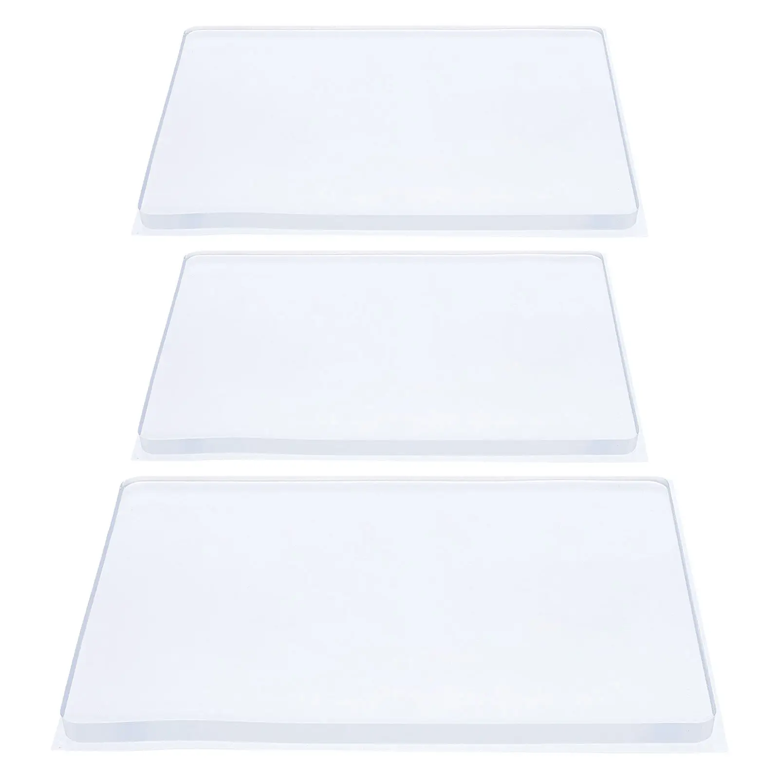 

3Pcs Gel Plate Art Supplies 8x10 Transfer Plate Kit for Printmaking Tinplate Painting Card Making Reusable Creative Tools