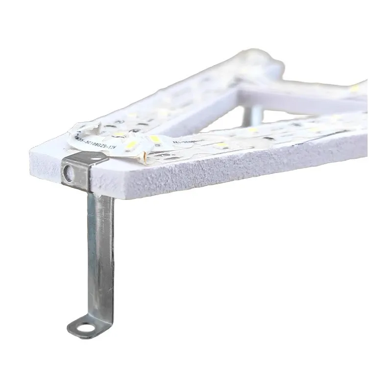 ​201 Stainless Steel U-Backlight Lamp Holder, For LED Light-Emitting Sign Installation, 100 PCS/Bag