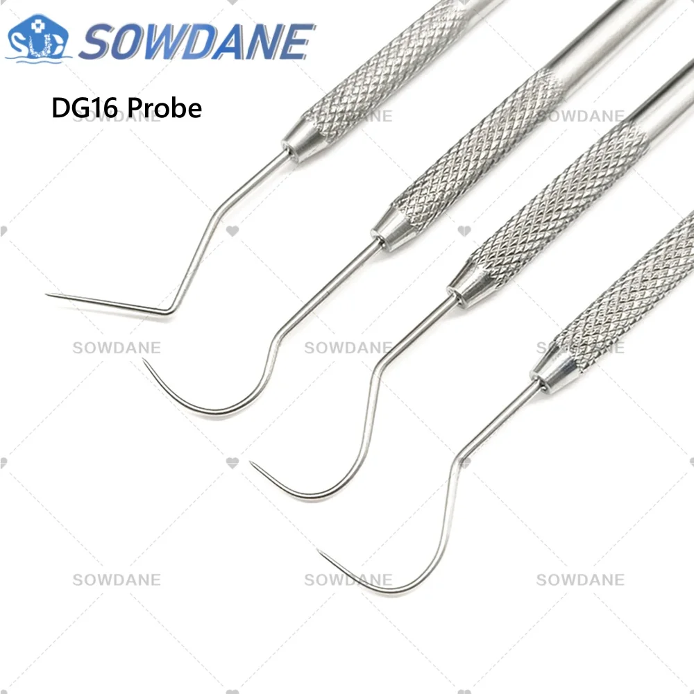 Dental Stainless Steel Periodontal Probe Explorer Dentist Endodontic Instrument Tool Dental DG16 Probe