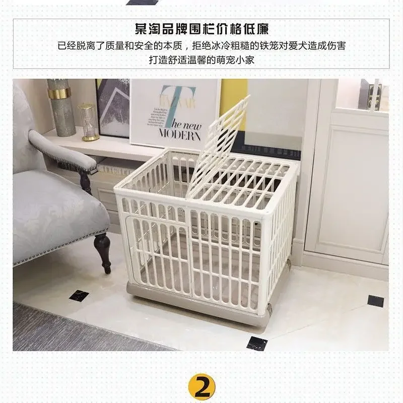 Gaiola para animais de estimação interna prática, forte, não é fácil de quebrar