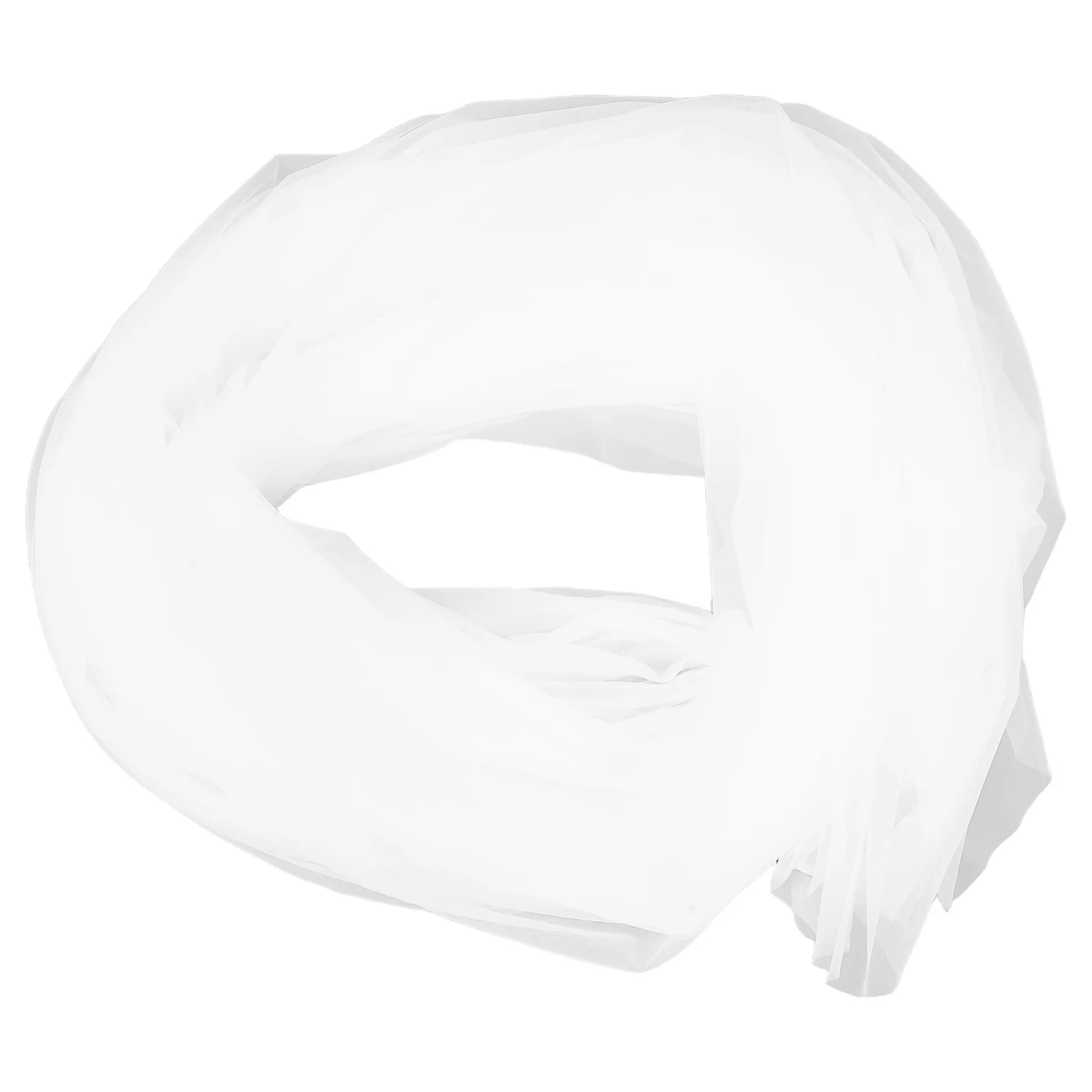 

Long European Style Double Layer White Bridal Veil Cathedral Train Elegant Wedding Accessories for Brides Wedding Headpieces