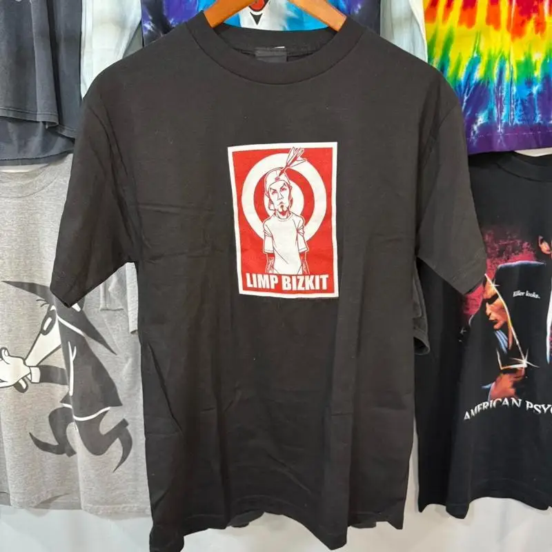Camiseta Limp Bizkit Fred DursT 2002, color negro, ReprinT AN48243