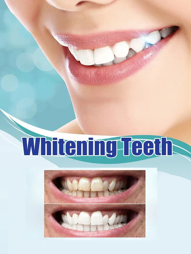 Newly Upgraded Teeth Whitening Tooth  Whitener Deep Cleaning Remove Tooth Stains Teeth Whitening Kit Cleaning Serum Reduce Yello