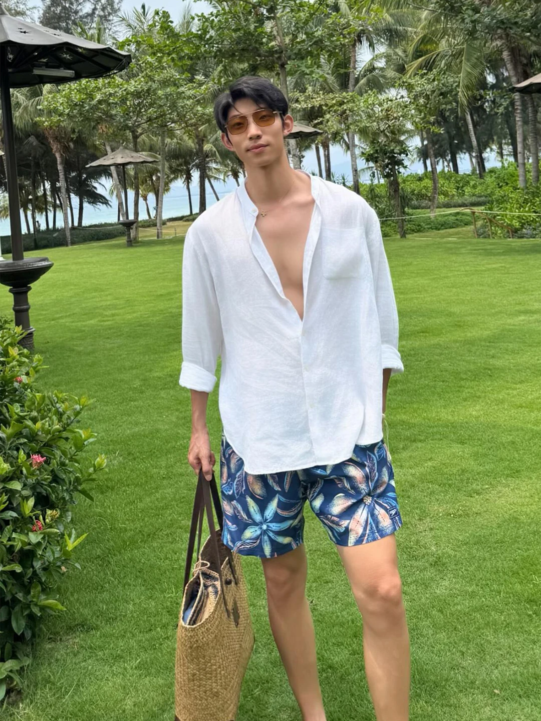 

Men's Casual Linen irt Long Sve Turn-down Collar Loose Fit Sun Protection Spring Summer Autumn Outerwear Ci Walk Beach...