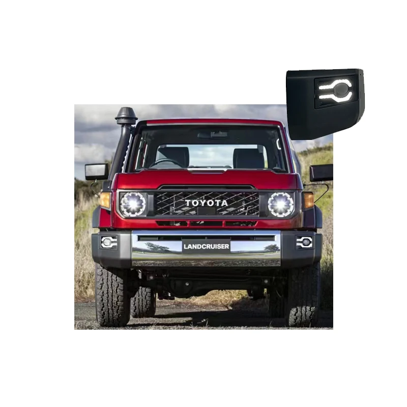 Zhengwo Factory Start Up Animation Daytime Running Light For Toyota Land Cruiser LC78 DRL 2023-2024 Sequential Back Rear Lamps