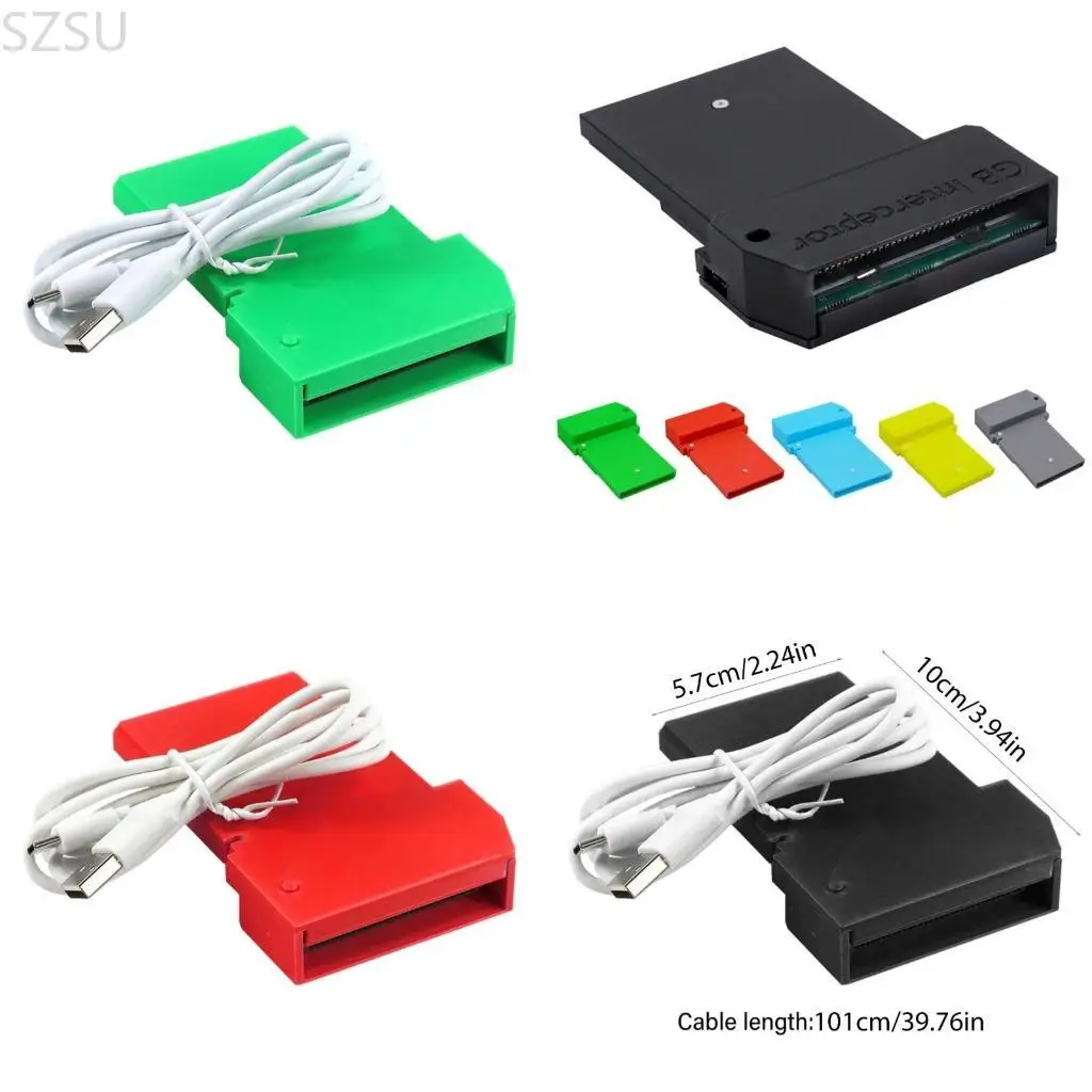 

Кабель SZSU USB A — Type-C с адаптером карты видеозахвата для GameBoy Sereis GBP