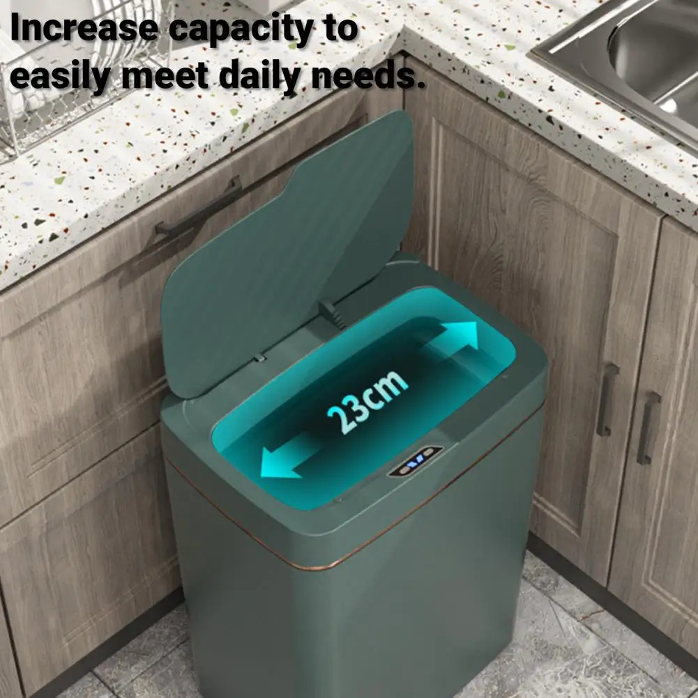 Aliexpress 15/18L Large Motion Sensor Trash Can, Waterproof Automatic Garbage Bin Touchless Waste Basket for Kitchen Office Toilet - Aliexpress Deal