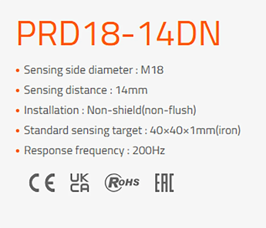 PRD08-2DN PRD08-4DN PRD12-4DN PRD12-4DN2 PRD12-4DP PRD12-8DN PRD12-8DN2 PRD12-8DP PRD18-14DN PRD18-14DP PRD18-14DP2 PRD18-7DN