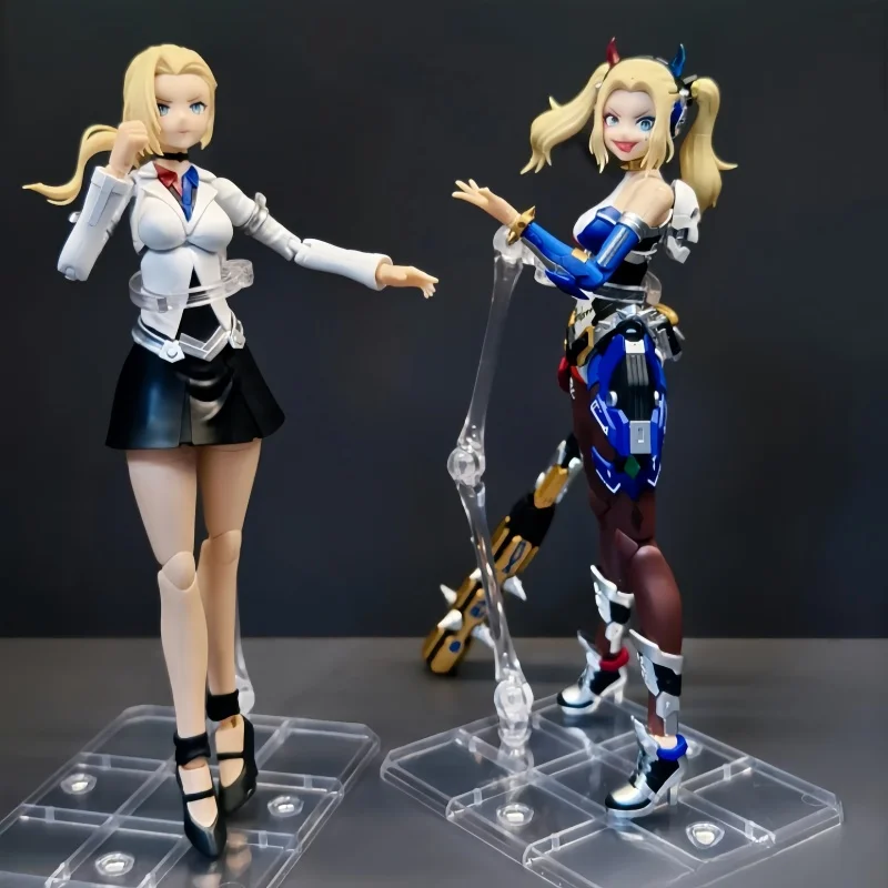 

In Stock Of Soul Lady Little Ugly Girl Harley Quinn Dc Little Ugly Girl 1/10 Assembled Movable Model With Dual Element Body Toys