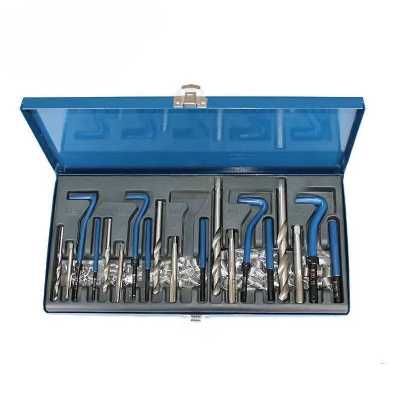 131 PC THREAD REPAIR KIT Quality Tool Suite Coils Thread Insert Repair Tools Kit Top Sale Broken Thread Repair for Aluminum